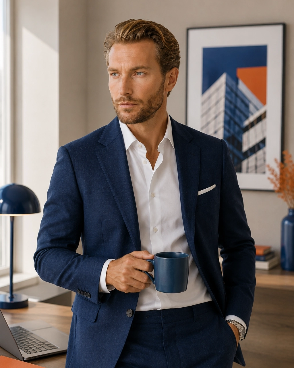 Portrait of Logan Mercer, AI career & finances creator