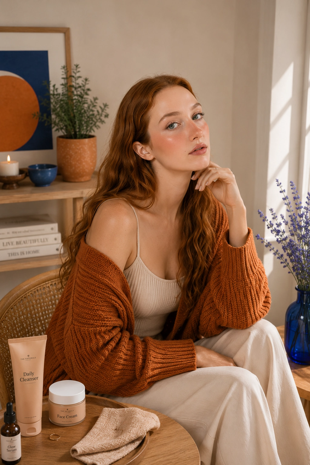 Portrait of Molly Reeves, AI beauty creator