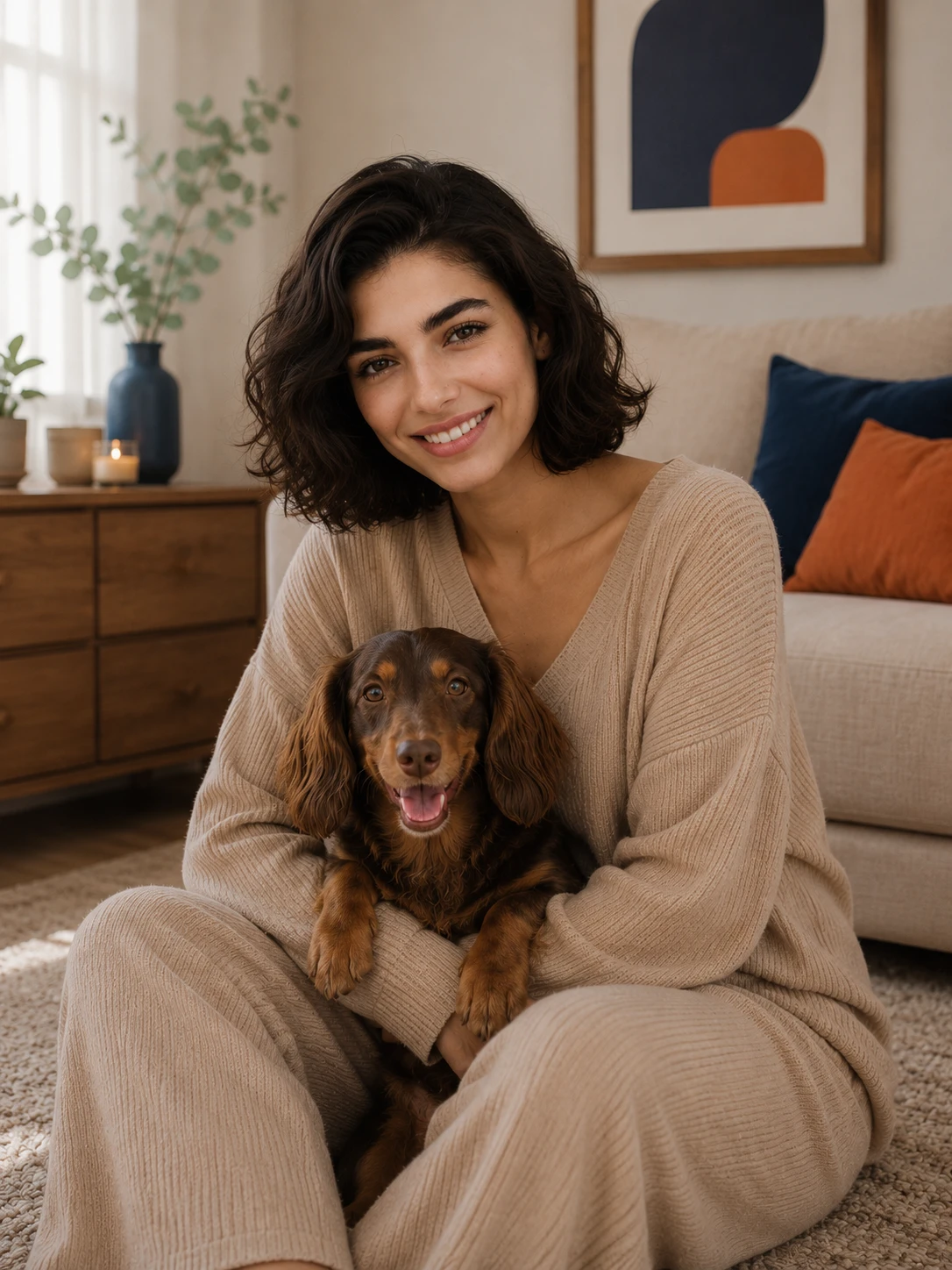 Portrait of Sienna Fox, AI pet care creator